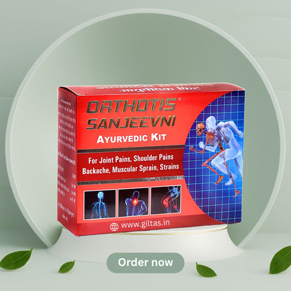 Orthotis Sanjeevni Ayurvedic joint pain relief medicine – natural treatment for arthritis, knee pain, and joint stiffness.